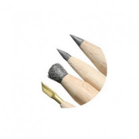 Boite de 4 crayons de restauration - metaux-detection.fr