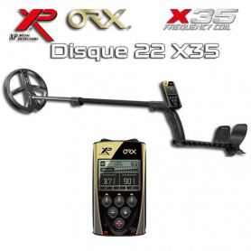 Détecteur de métaux XP ORX 22X35 – Léger, simple et performant