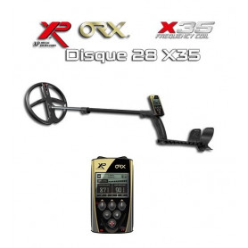 Détecteur de métaux XP ORX 28X35 – Léger, simple et performant
