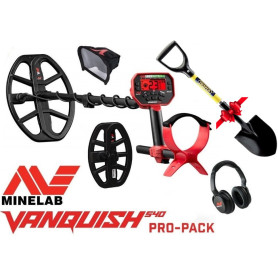Minelab Vanquish 540 Pro Pack – Détecteur de métaux Multi-IQ haut de gamme