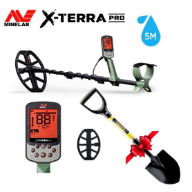 Minelab X-Terra Pro — Détecteur eau & plage (étanche 5 m)