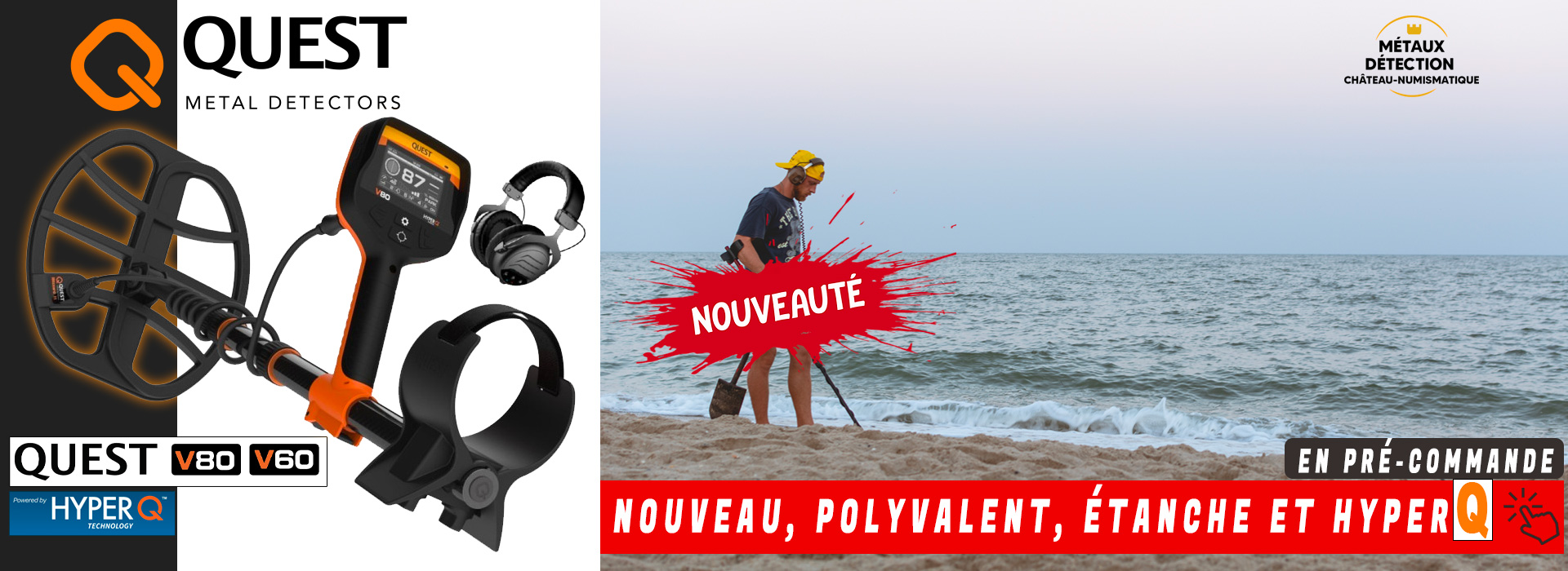 Précommande Quest V60 et V80