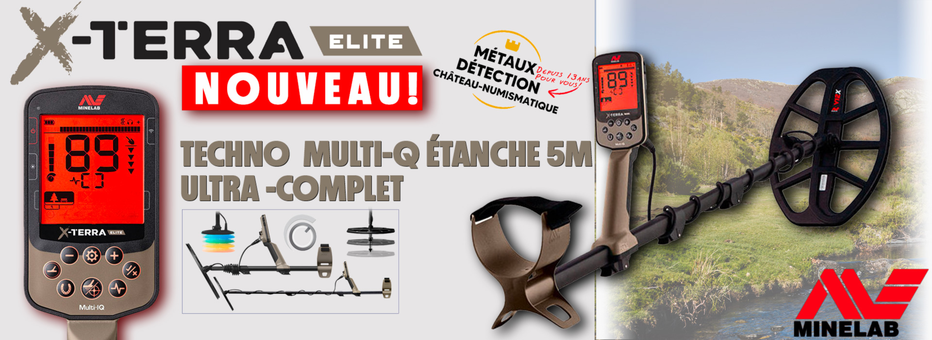 Minelab X-Terra Elite